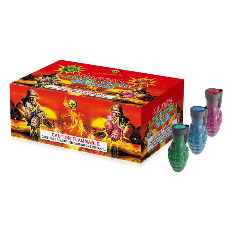 Pilule corde couleur grenade fumée fumée MC1005