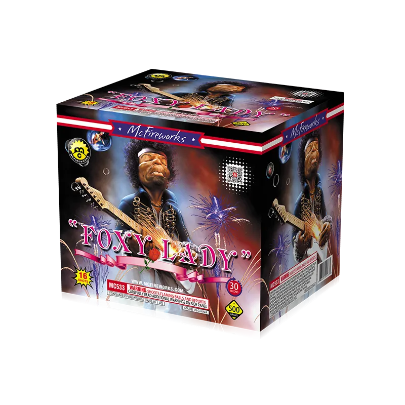 "Foxy Lady" 16 coups 500g gâteau MC533