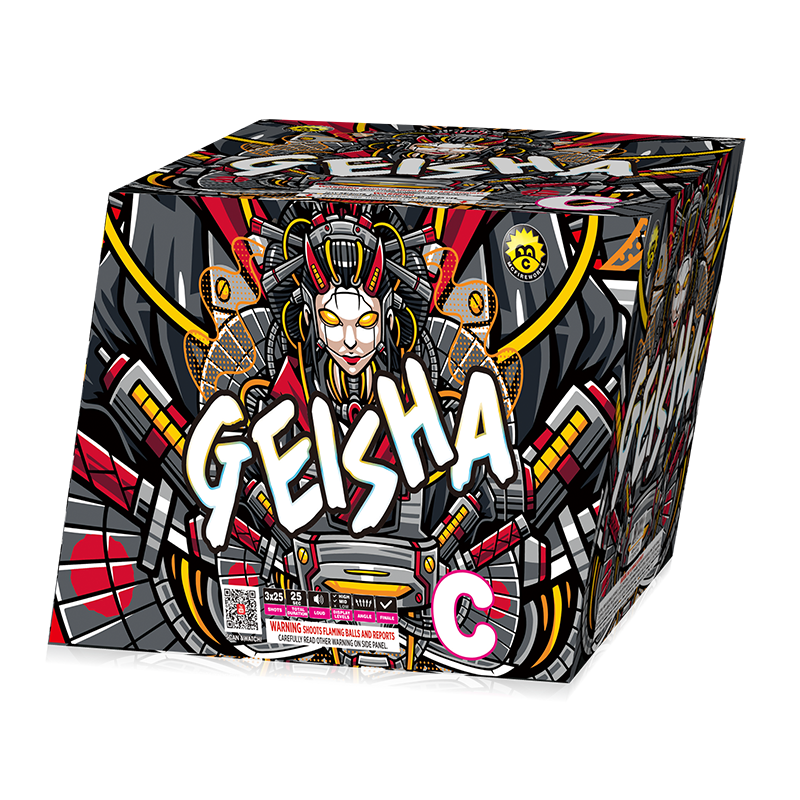 Geisha 25 Shots 500G Cake Assortiment MC579