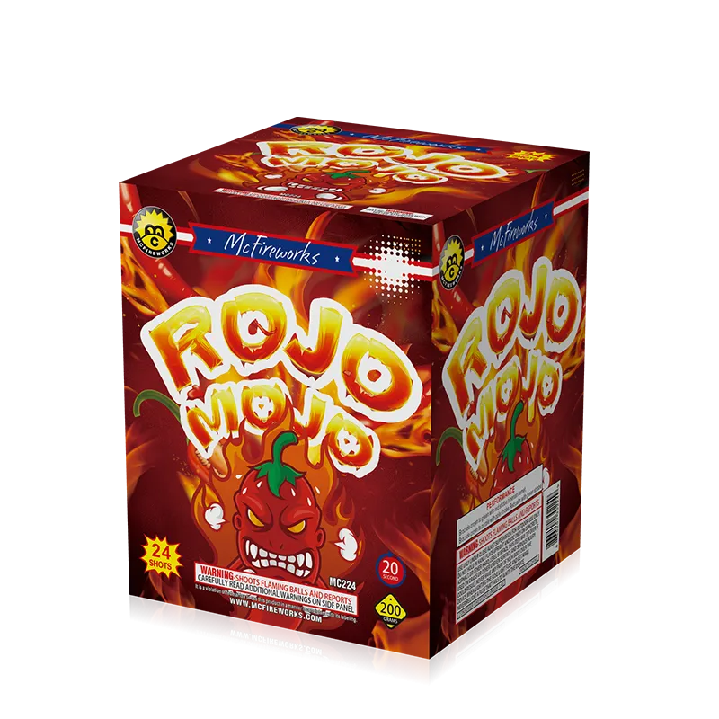 ROJO MOJO 24 SHOTS 200G CAKE MC224