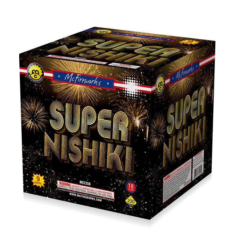 Super Nishiki 9 Shots 200g Cake MC225B