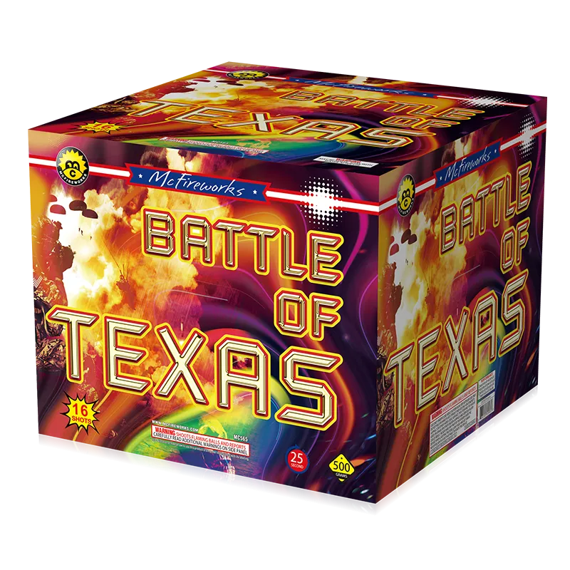 Bataille du Texas 16 coups 500g gâteau MC565