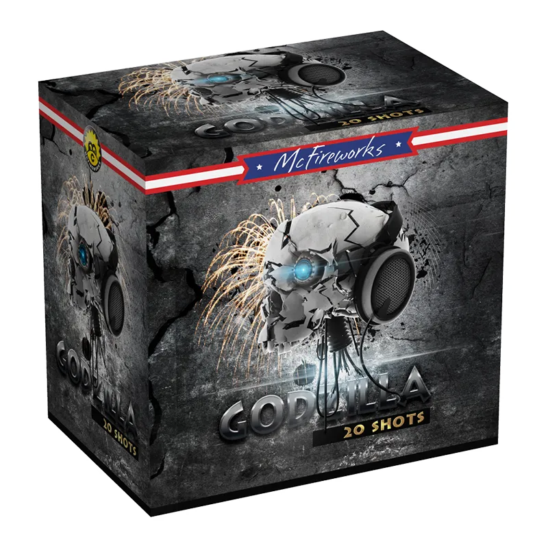 Godzilla 20 coups de mois de moule ZF1008