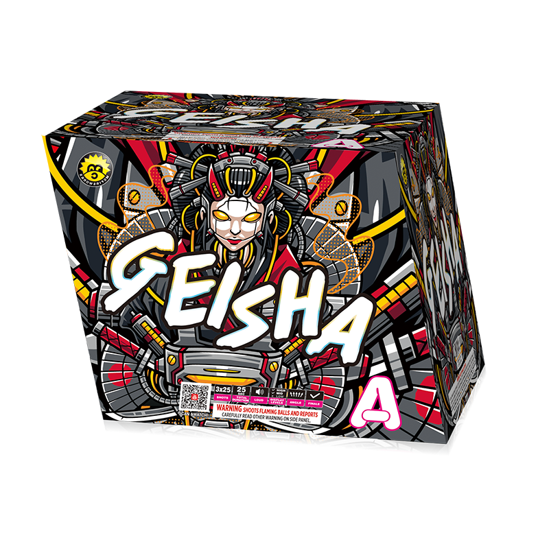 Geisha 25 Shots 500G Cake Assortiment MC579