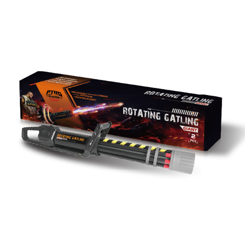 Rotation Gatling 375Shots Roman Candle MC007 Image