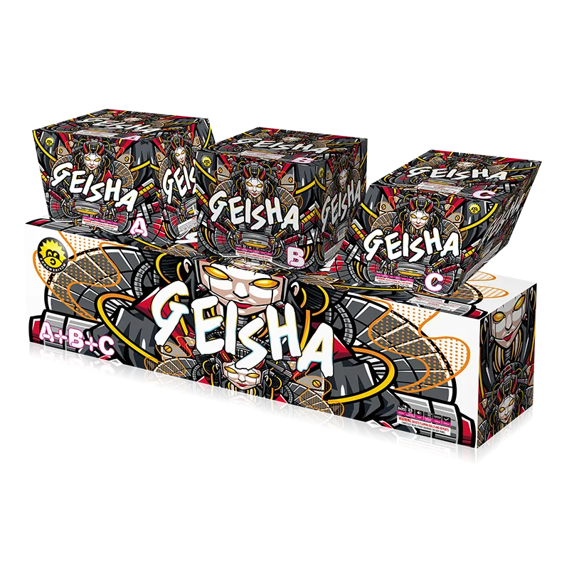 Geisha 25 Shots 500G Cake Assortiment MC583
