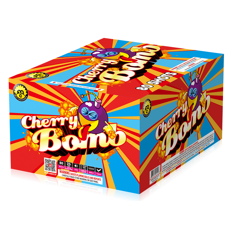 Cherry Bomb 80 coups 200g gâteau MC112