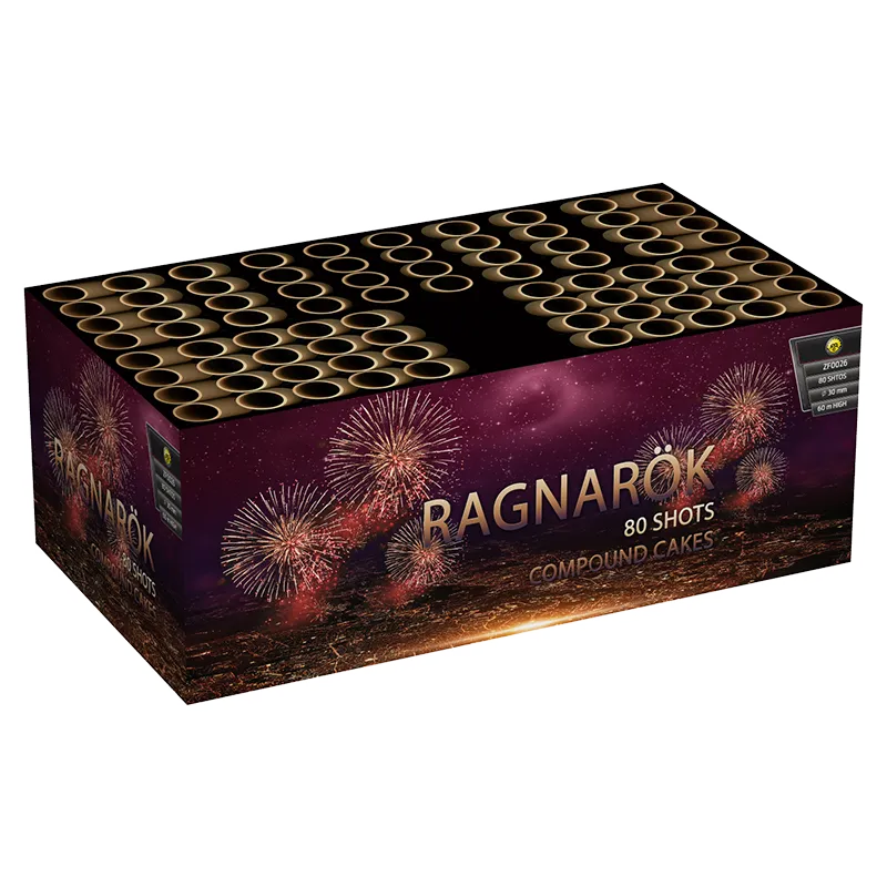 Ragnarök 80 coups composés gâteau ZF0026