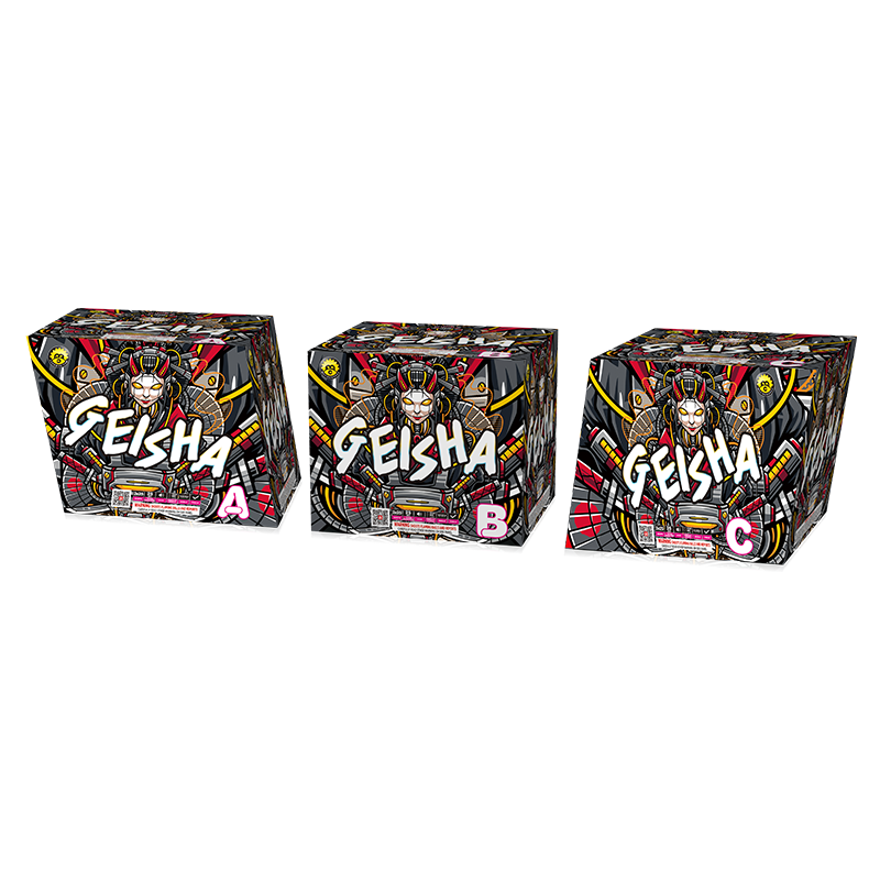 Geisha 25 Shots 500G Cake Assortiment MC579