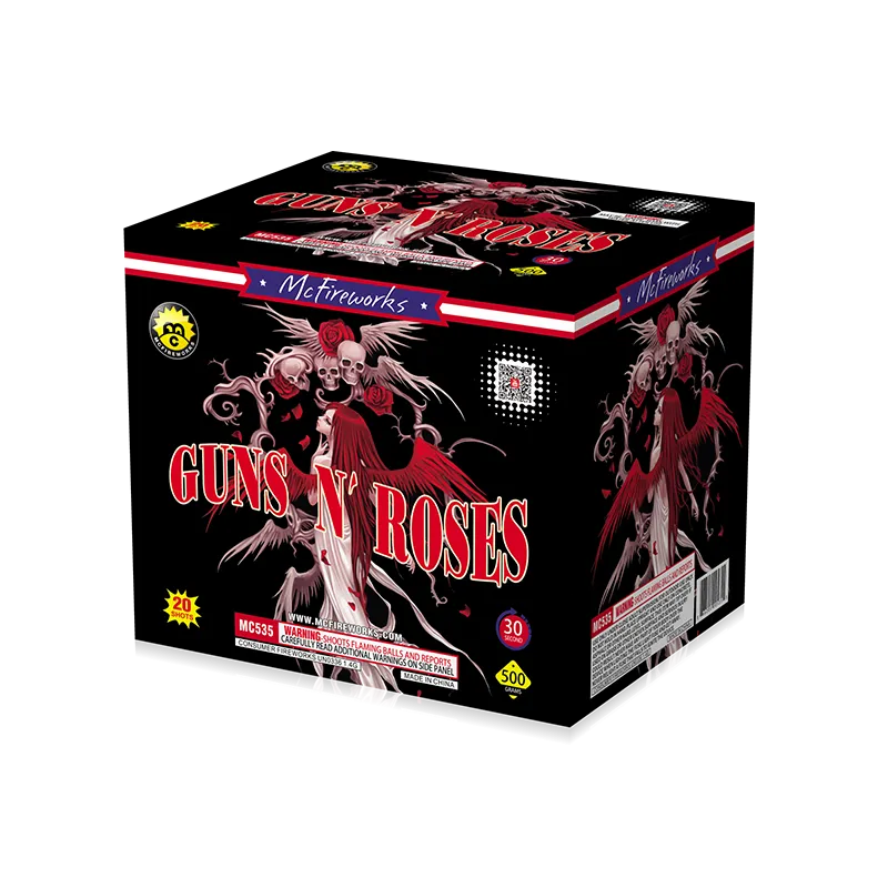 Guns n 'roses 20 coups 500g gâteau MC535